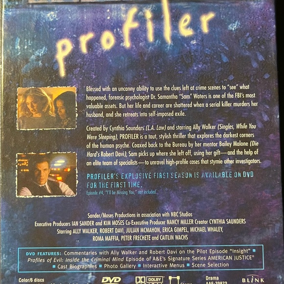 Profiler Seasons 1, 2, 3 - Picture 2 of 4